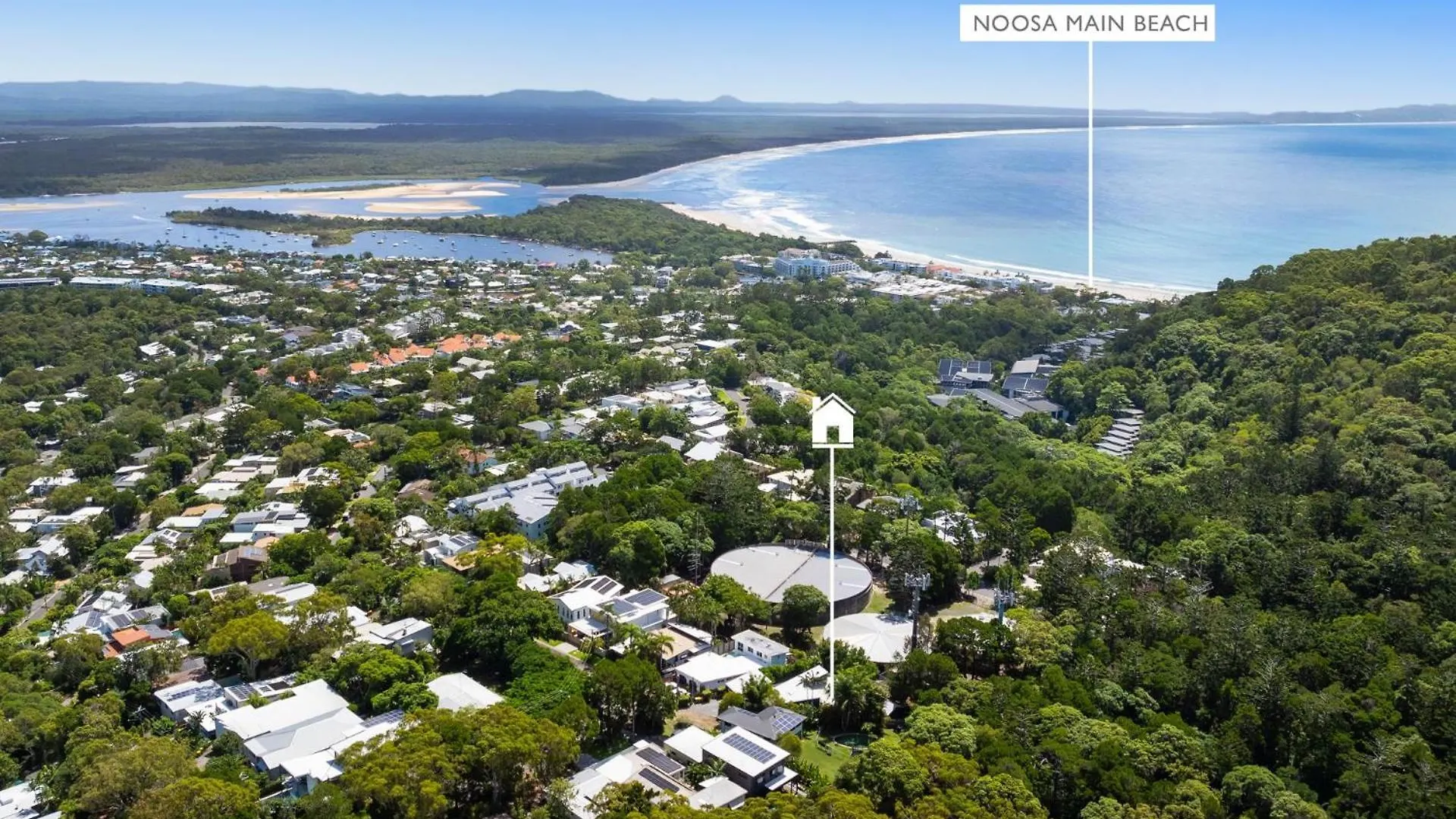 31 The Quarterdeck Noosa Headsヴィラ